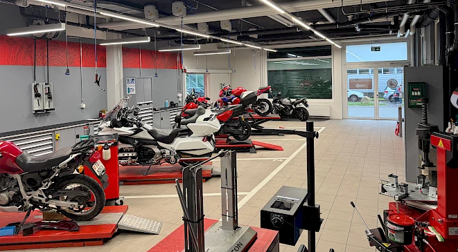 Honda Motorrad Werkstatt und Garage in Zürich